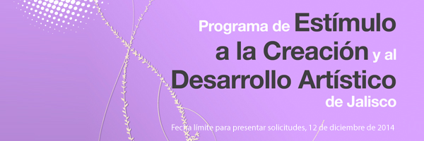 Resultados de la Convocatoria del Programa de Estímulo a la Creación y al Desarrollo Artístico del Estado de México 2013-2014 