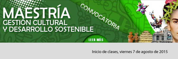 Maestría en Gestión Cultural y Desarrollo Sostenible 